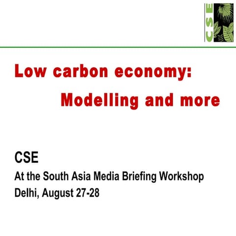 Cb   Low Carbon Sa Media Aug 09