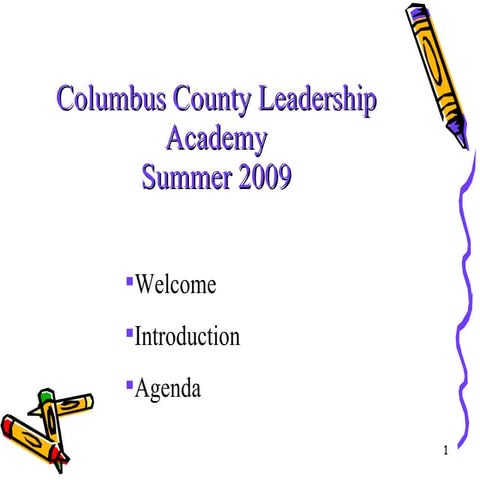 Cc Leadership Academy Aug 3 2009