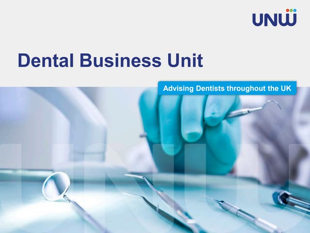 151014 UNW Advising dentists