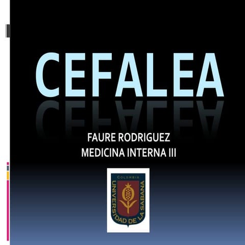 Cefalea