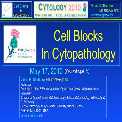Cell blocks in cytol (iac wrkshp i) 5 11-10