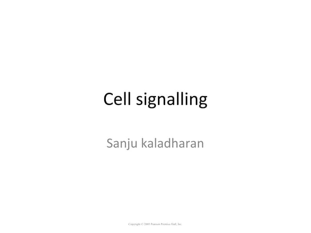 Cell signaLling 
