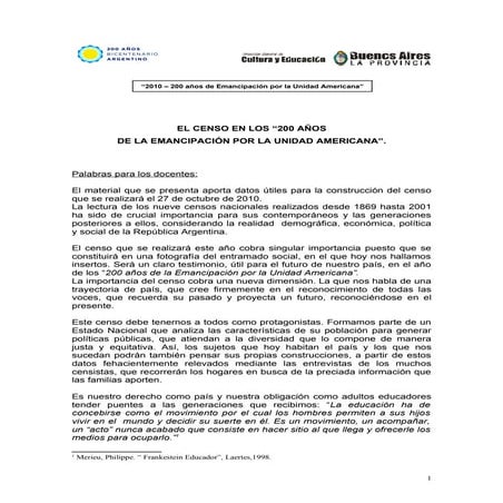 Censo material para trabajar 