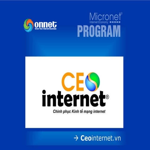 [ONNET] KHÓA HỌC CEO INTERNET 