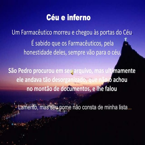 Ceu e Inferno Farmacêutico