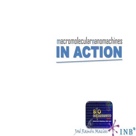 Macromolecular Nanomachines In Action