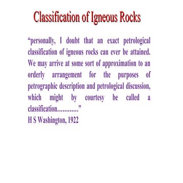 Ch 02 igneous classification