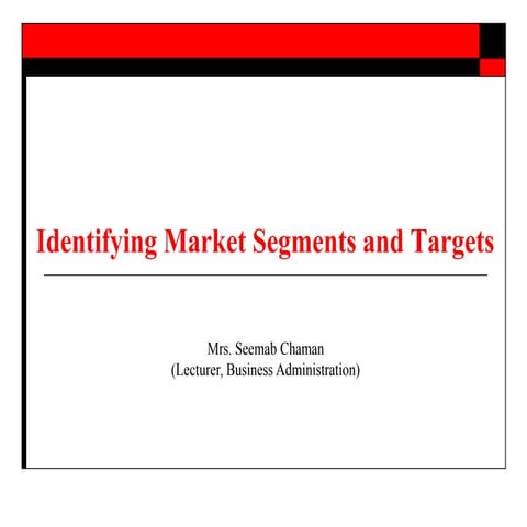 ch 08 market segmentation.pdf business related