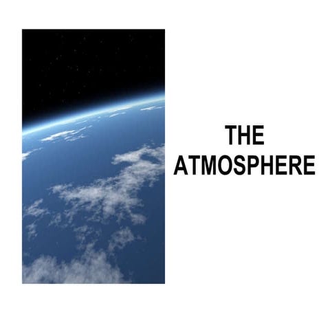 Ch 17   the atmosphere