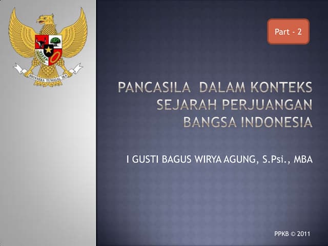 pancasila konteks sejarah  indonesia