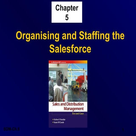 Organising and Staffing the Salesforce