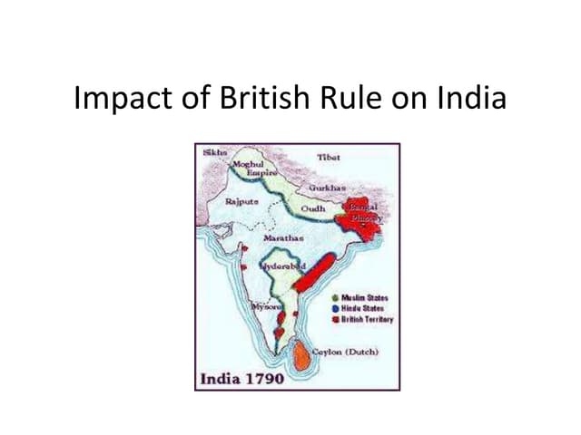 Ch 5 impact of british rule on india
