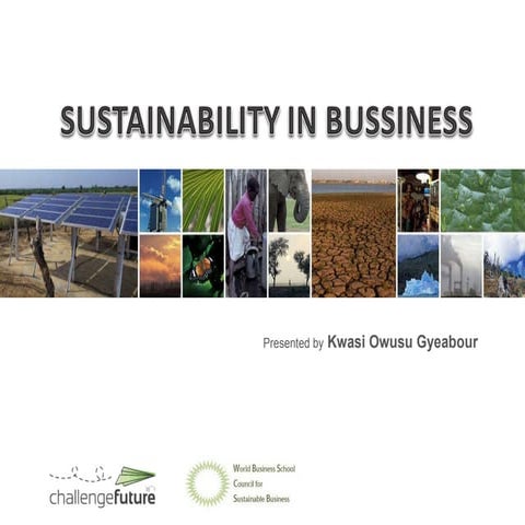 [Challenge:Future] Sustainability in Business