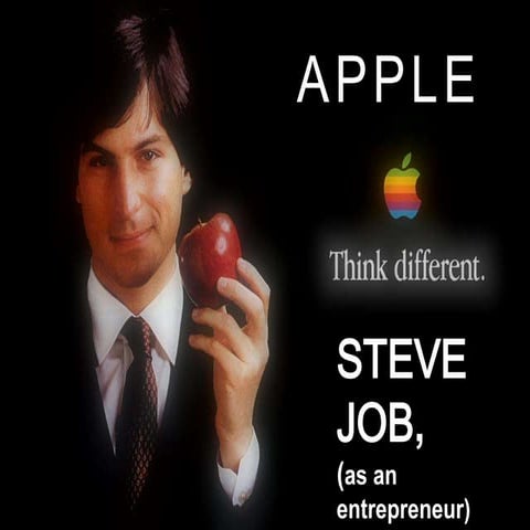 STEVE JOB n apple