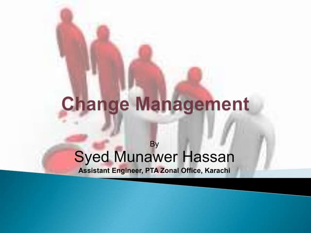 Change management