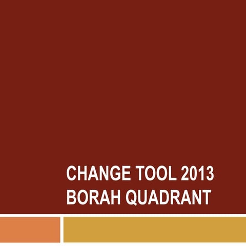 CHANGE Tool Presentation
