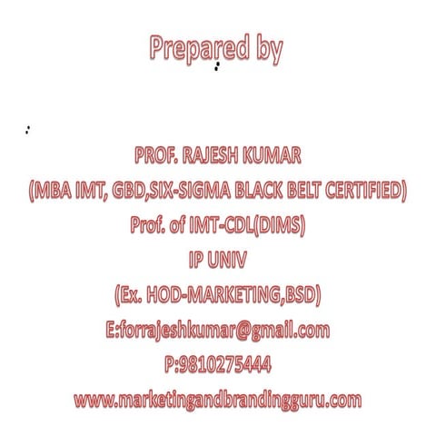 Chap 1,growth of imc