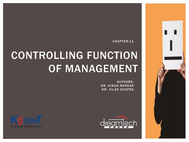 Chapter 11 controlling function of management