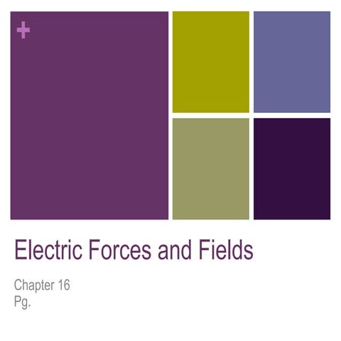 Electric Forces and Fields