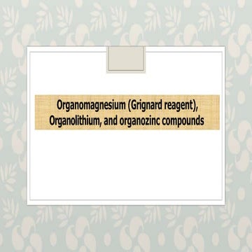 Chapter 2. Organomettalic compounds.pptx