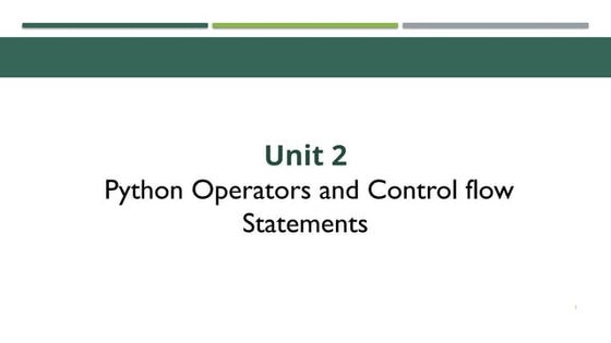 Chapter 2-Python and control flow statement.pptx