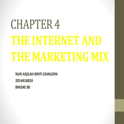 Chapter 4 DIGITAL MARKETING