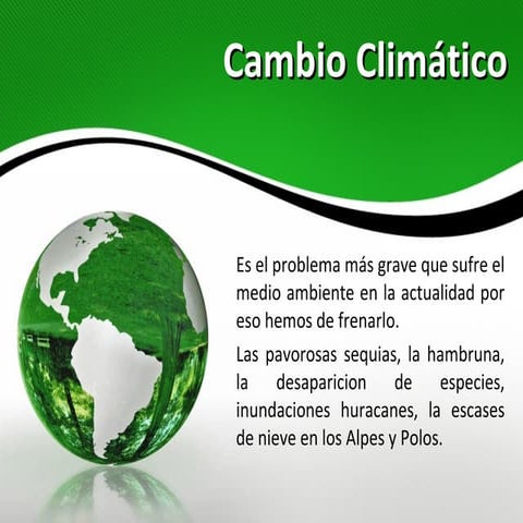 Cambio Climatico