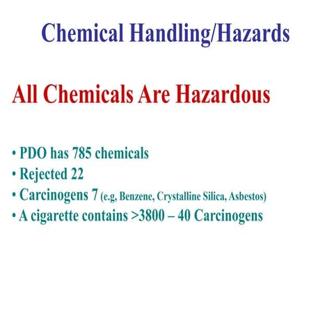 Chemicl handling .ppt