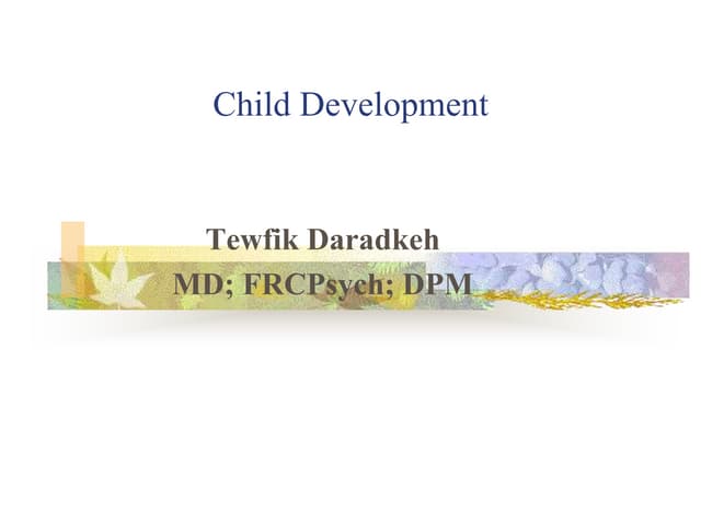 Child development 1 (1)