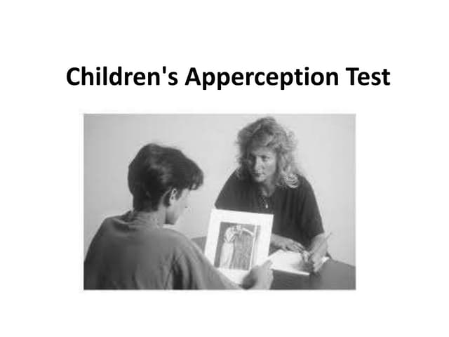 Children's apperception test