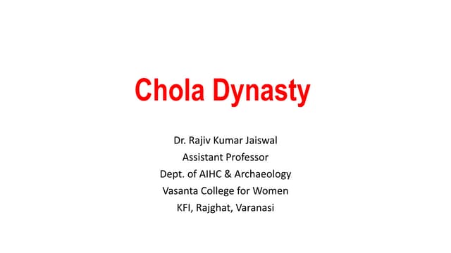 Chola dynasty
