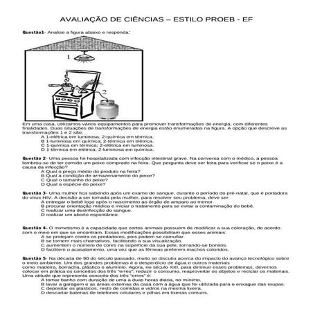 Ciências   encceja - ef