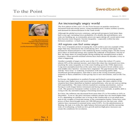 To the Point, No. 1/2011