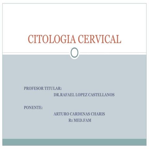 Citologia cervical