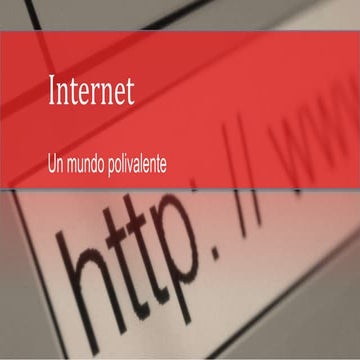 El bipolar mundo de Internet