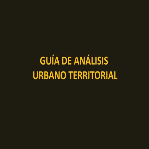 Guia Lectura del Sitio Arquitectura y Urbanismo 2014