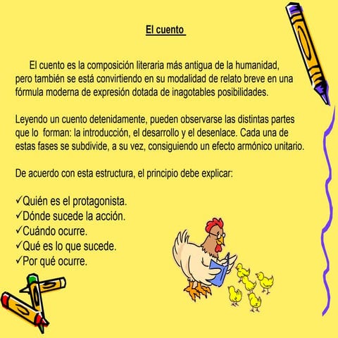 Clases de cuento