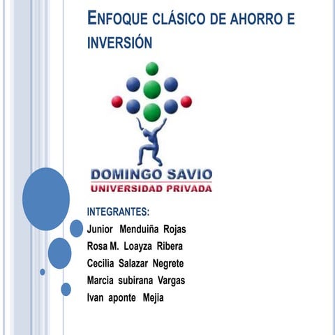 Clasico vs keynesiano