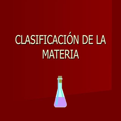 Clasificacion