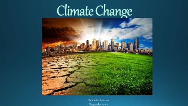 Climate change