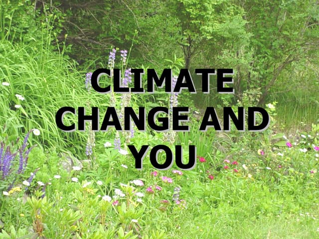Climate change powerpoint