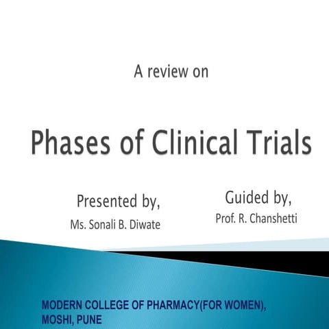 Introduction to Clinical trial 