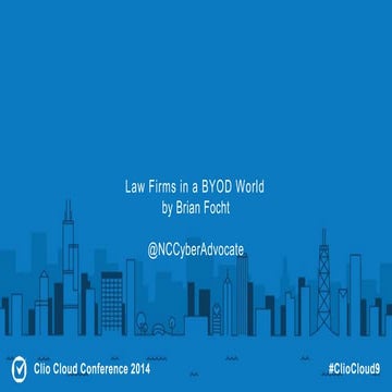 Law Firms in a BYOD World