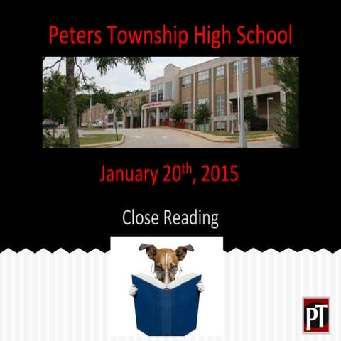 Close reading 1.20.15