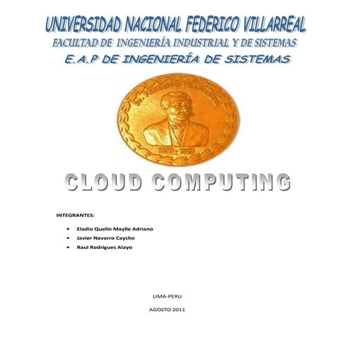 Cloud computing trabajo final