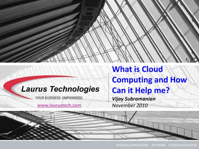 Cloud Computing   What Is It   Via