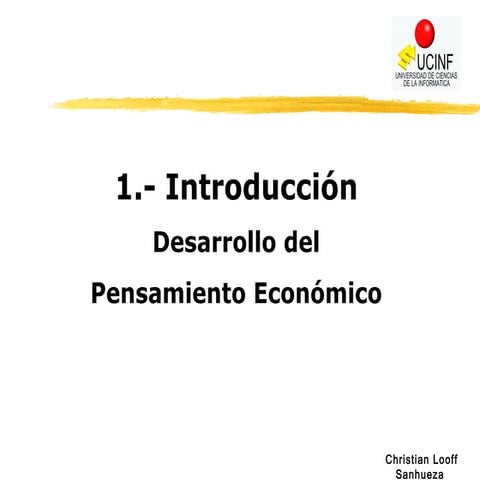 escuelas del pensamiento economico