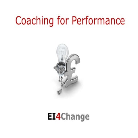 Coaching for Performance - @Ei4Change