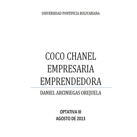 Coco Chanel, la líder.