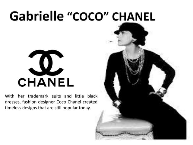 Coco chanel presentation_by hind jendoubi